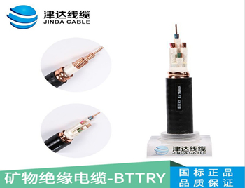 國標礦物絕緣防火電力電纜 耐油耐磨耐腐蝕特種電纜型號 BTTRY